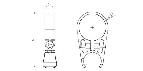 Folding beam